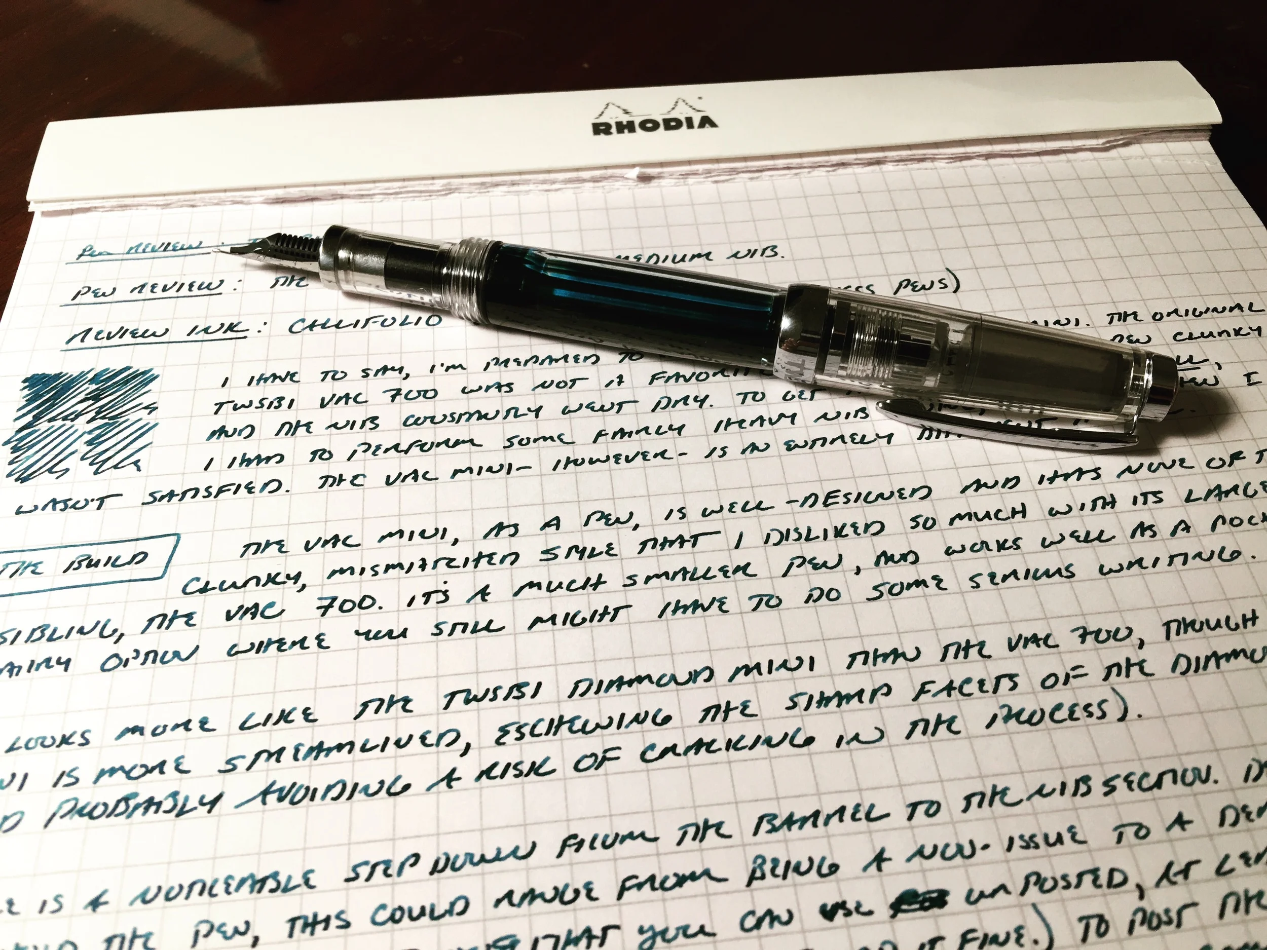 Pen Review: The TWSBI Vac Mini — The Gentleman Stationer